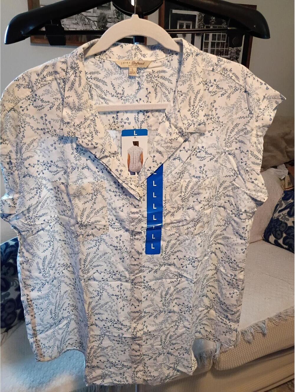 Jachs Girlfriend New York Women's Floral Print Short Sleeve 3 sizes